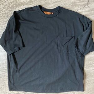 Jamie Haller The Chameleon Pocket Tee Shirt Black 100% cotton S